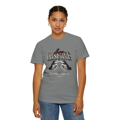 Always Observe Graphic Cotton T-Shirt
