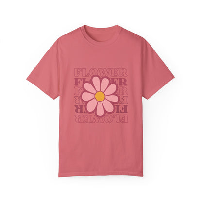 Women Retro Flower Graphic T-Shirt