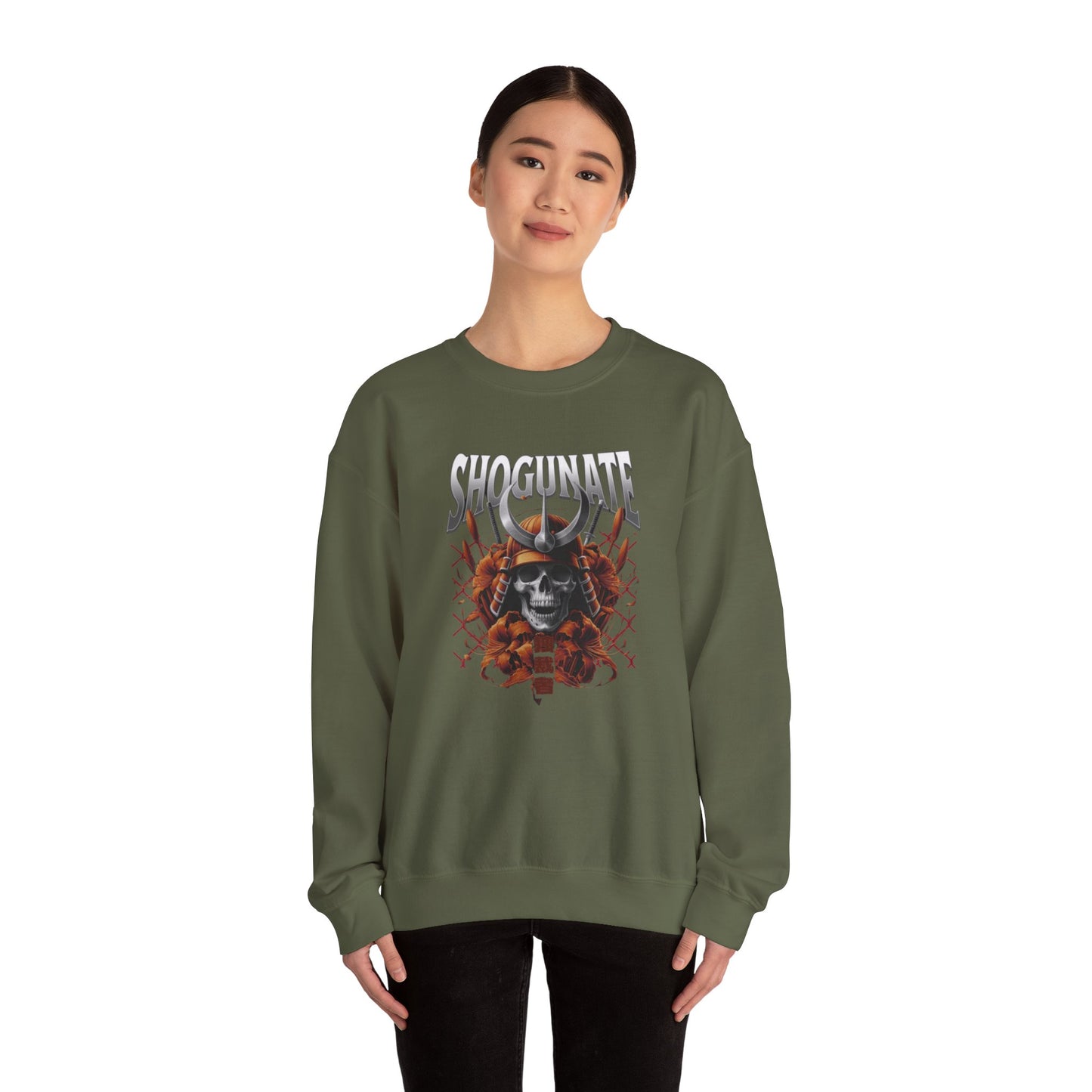 women casual crewneck sweatshirt with graphic design for everyday