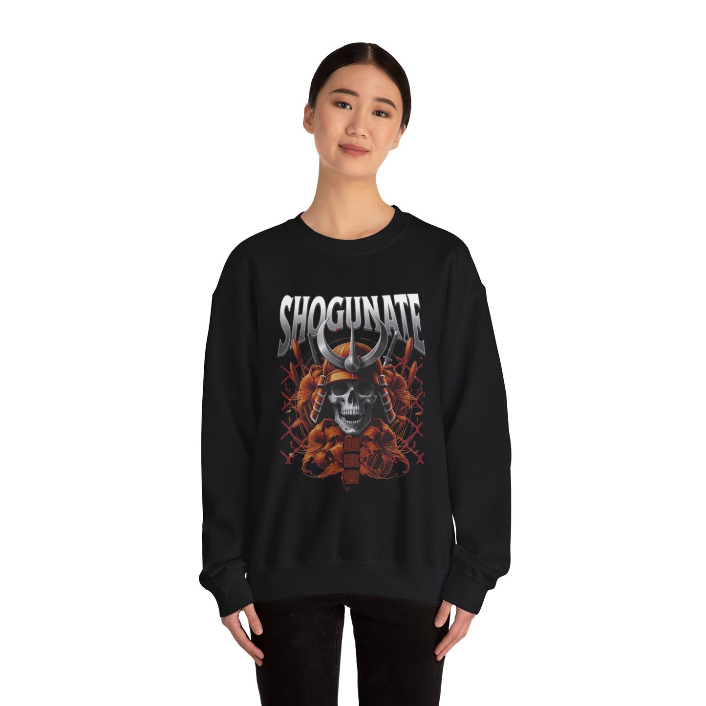 women casual crewneck sweatshirt with graphic design for everyday