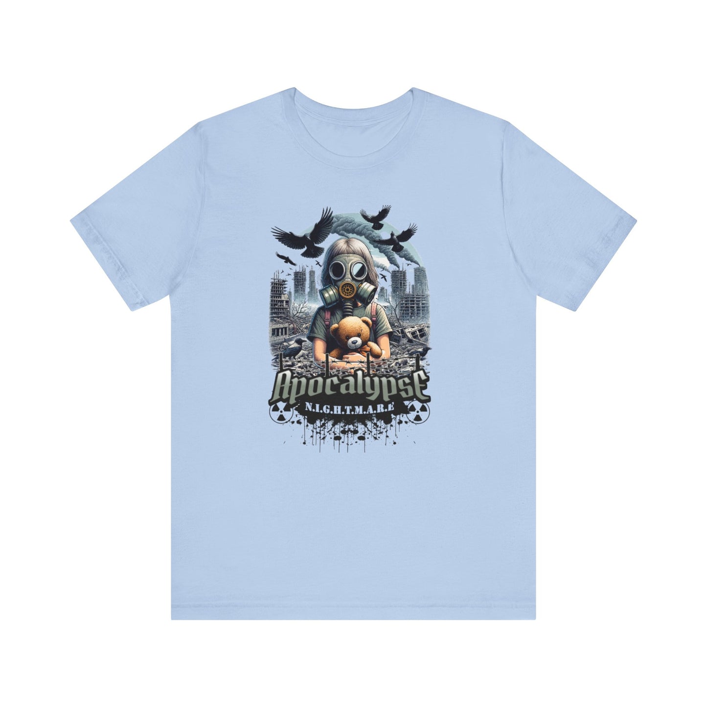 Apocalypse Nightmare Graphic T-Shirt with Dark Urban Design