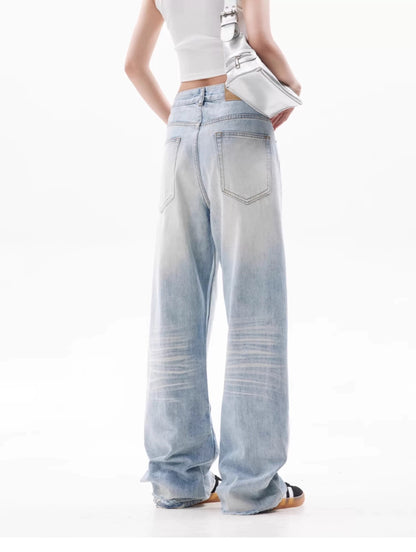 Laidback Fit Straight Jeans