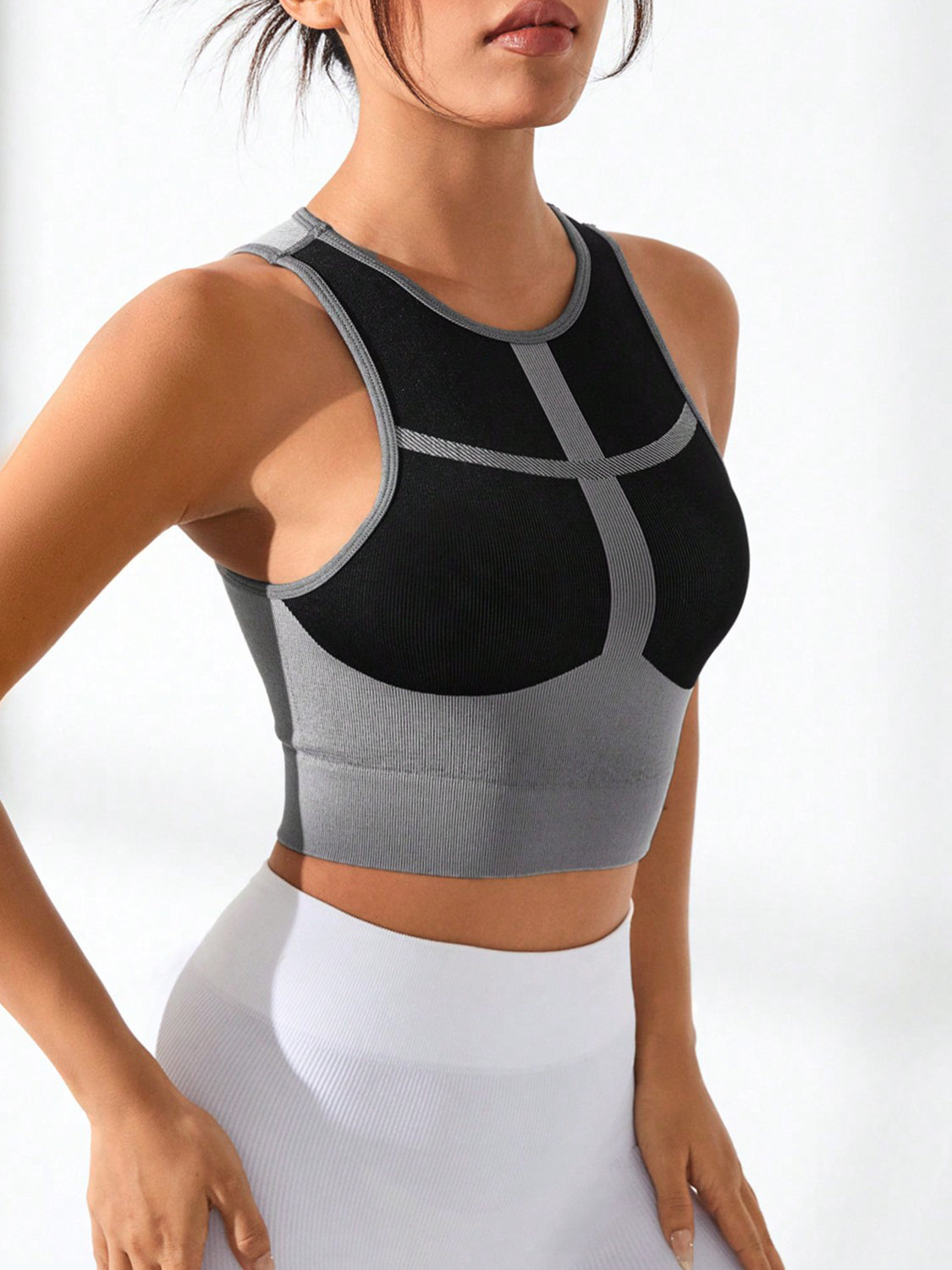 Seamless High impact Racerback Sports Bra