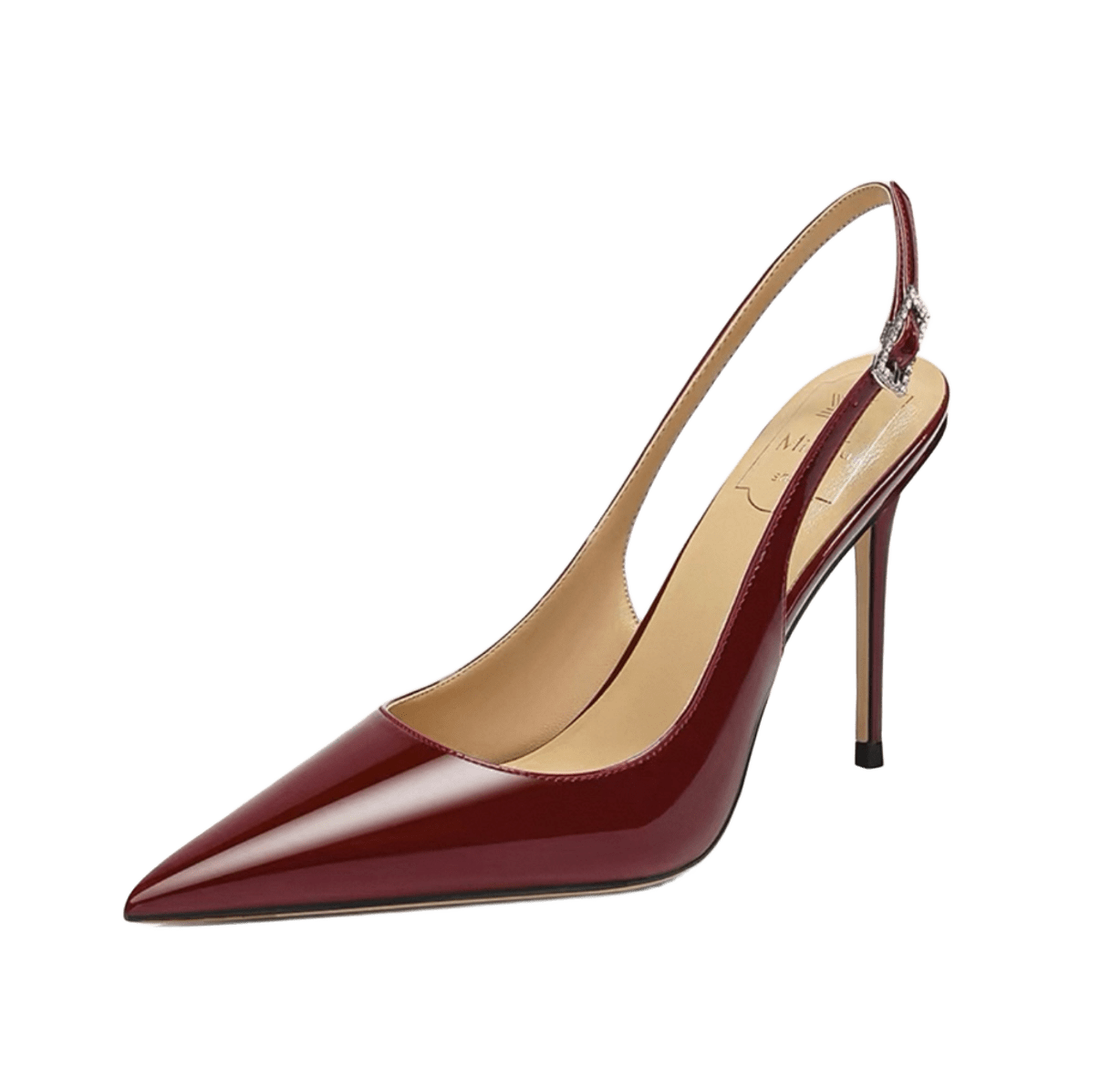 Radiant Grace Slingback Stiletto Heels