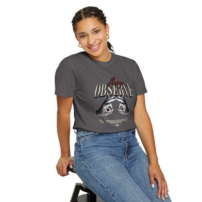 Always Observe Graphic Cotton T-Shirt