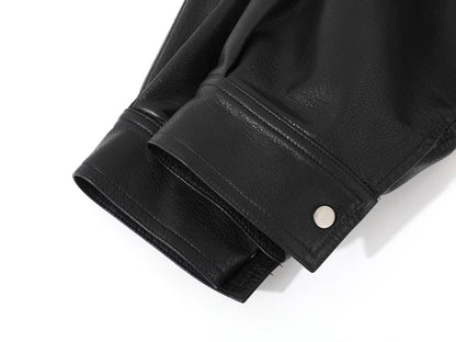 Café Noir Vintage Lapel Moto Jacket