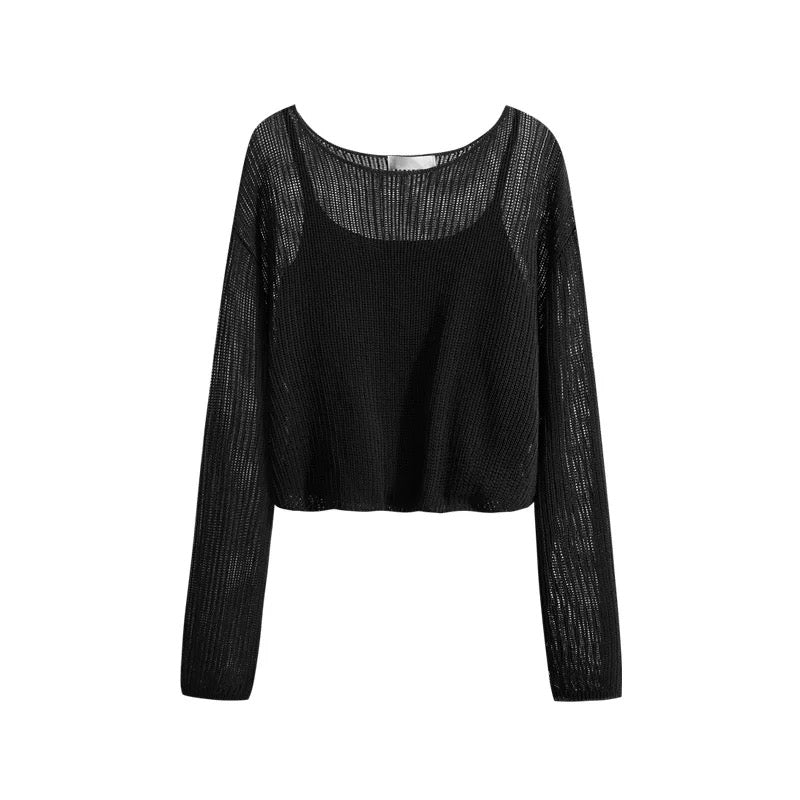 Chic Lightweight Knit Sweater for Women