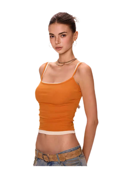 Chic Slim Fit Spaghetti Strap Tank