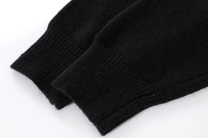Trendy Graphic Round-Neck Sweater