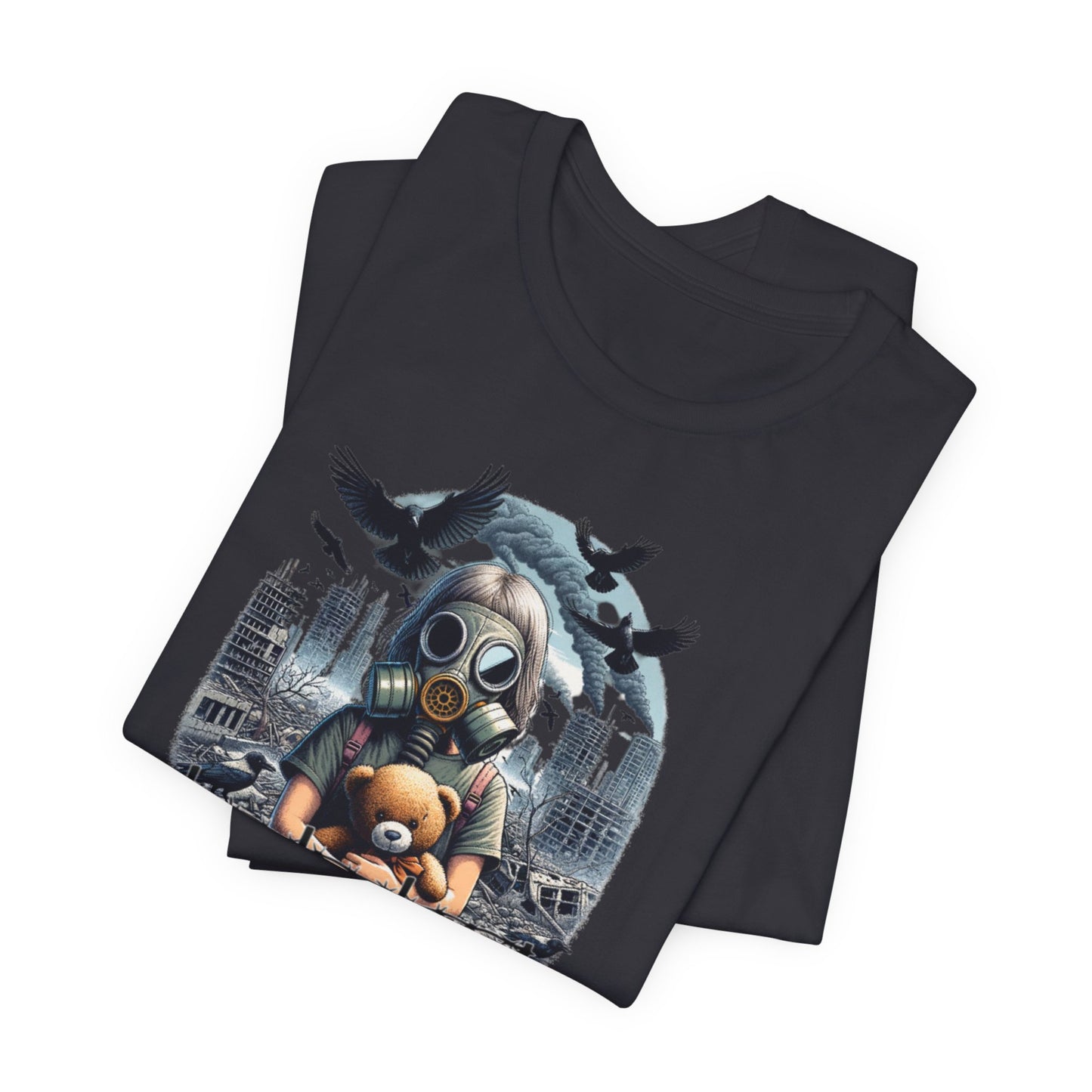 Apocalypse Nightmare Graphic T-Shirt with Dark Urban Design