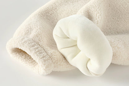Hooded Fleece Jacket with Pocket