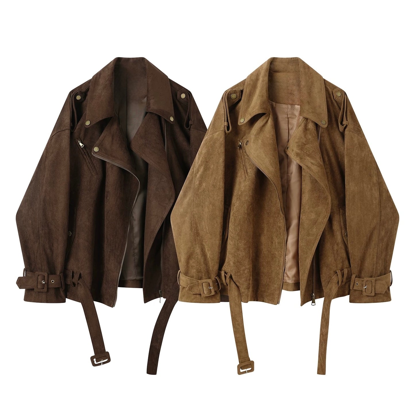 Rustique Suede Vintage Moto Jacket