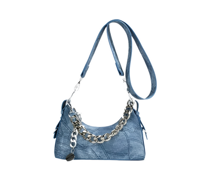 French Style Crossbody Baguette Bag
