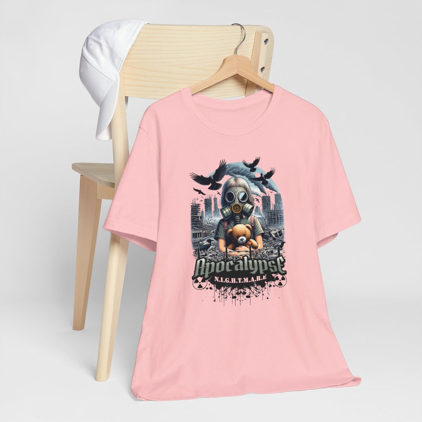 Apocalypse Nightmare Graphic T-Shirt with Dark Urban Design