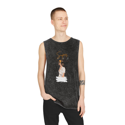 Unisex Stonewash Tank Top