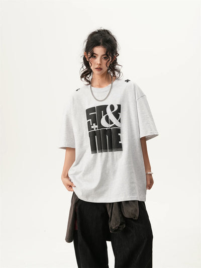 Ampersand Bold Letter Tee