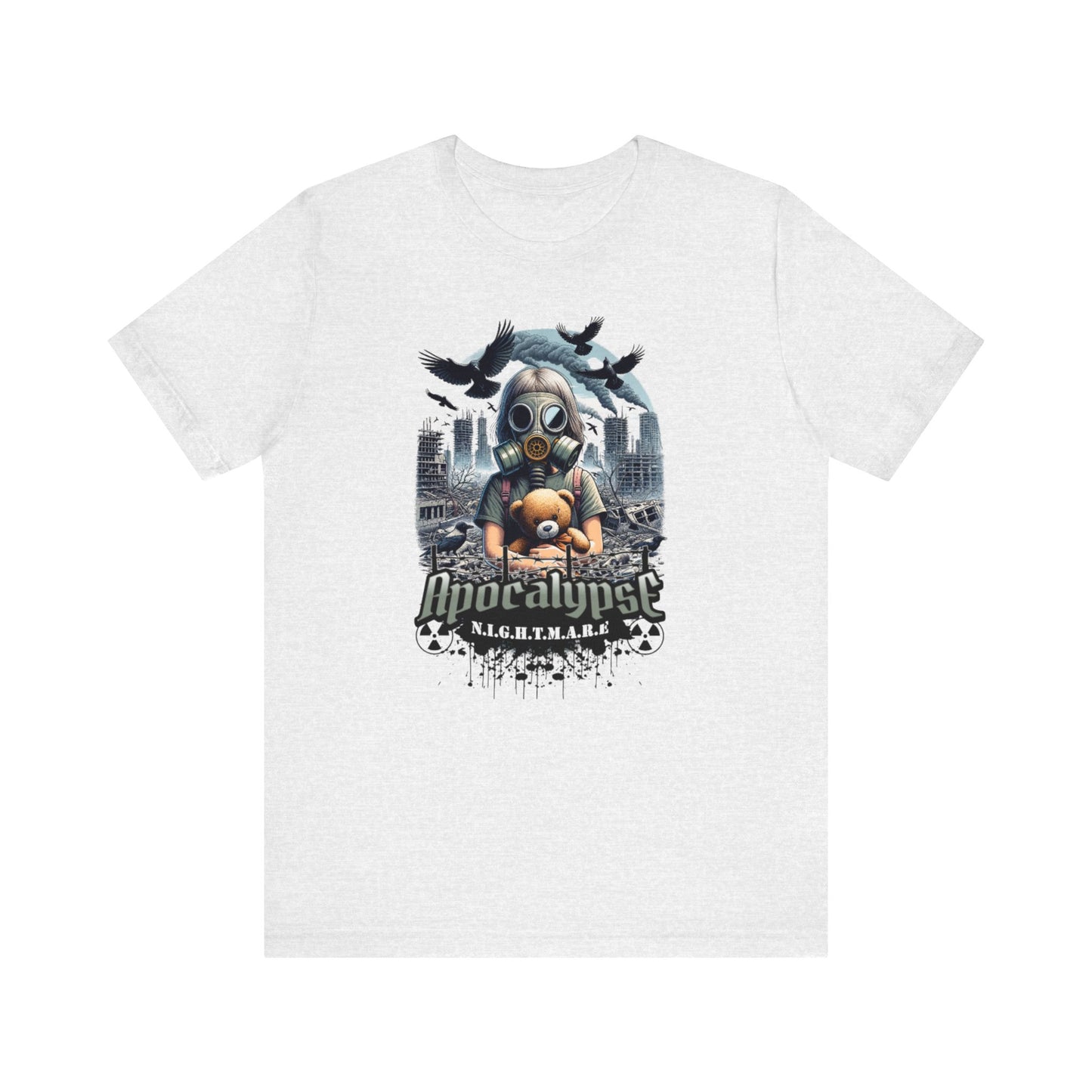 Apocalypse Nightmare Graphic T-Shirt with Dark Urban Design