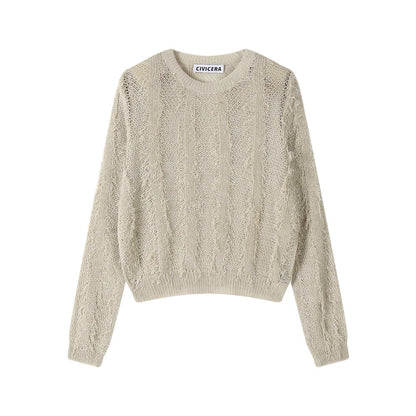 Women's Tassel Knit Sweater