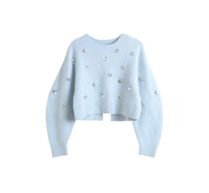 Sweet Diamond Knit Sweater