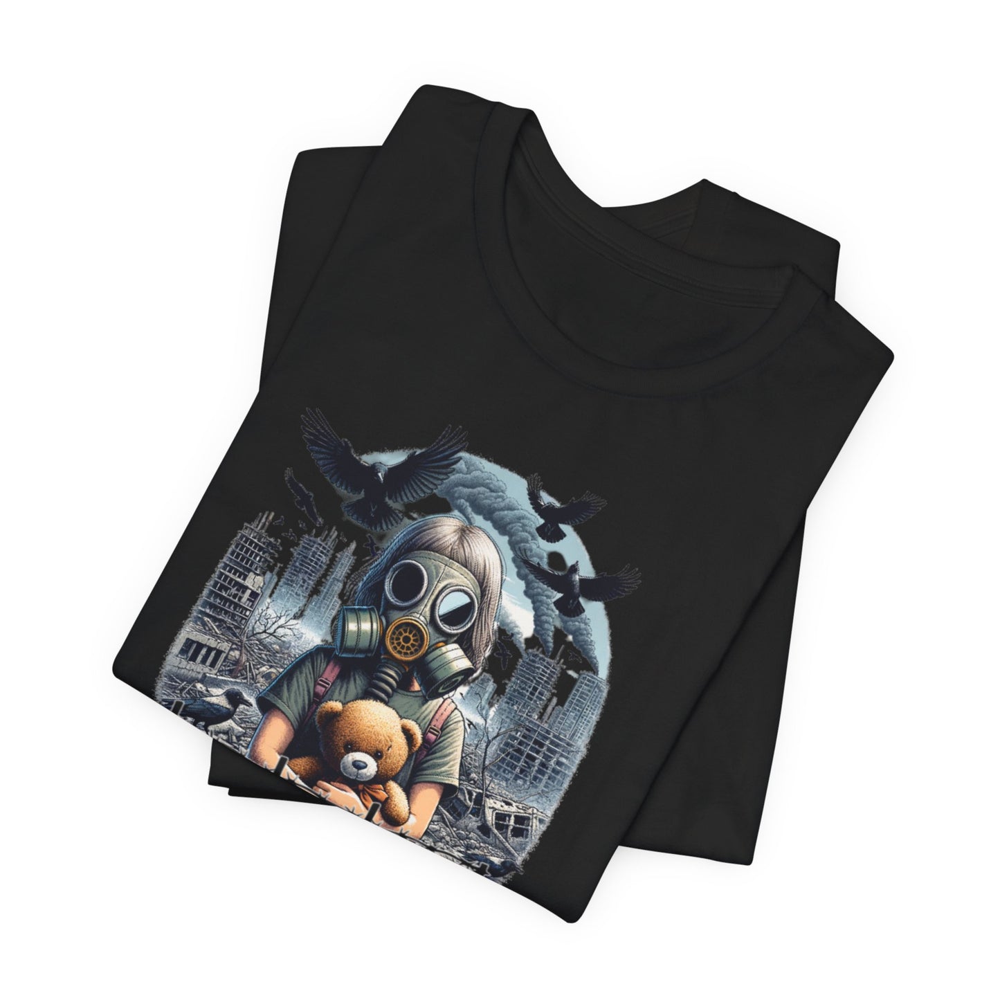 Apocalypse Nightmare Graphic T-Shirt with Dark Urban Design