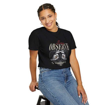 Always Observe Graphic Cotton T-Shirt