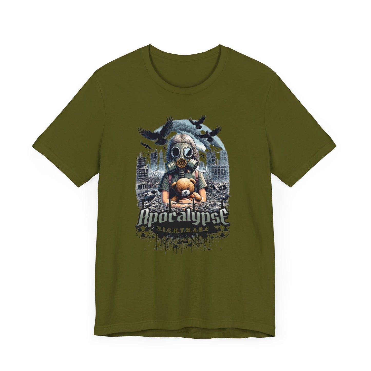 Apocalypse Nightmare Graphic T-Shirt with Dark Urban Design