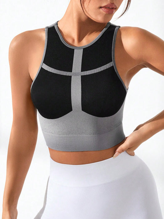 Seamless High impact Racerback Sports Bra