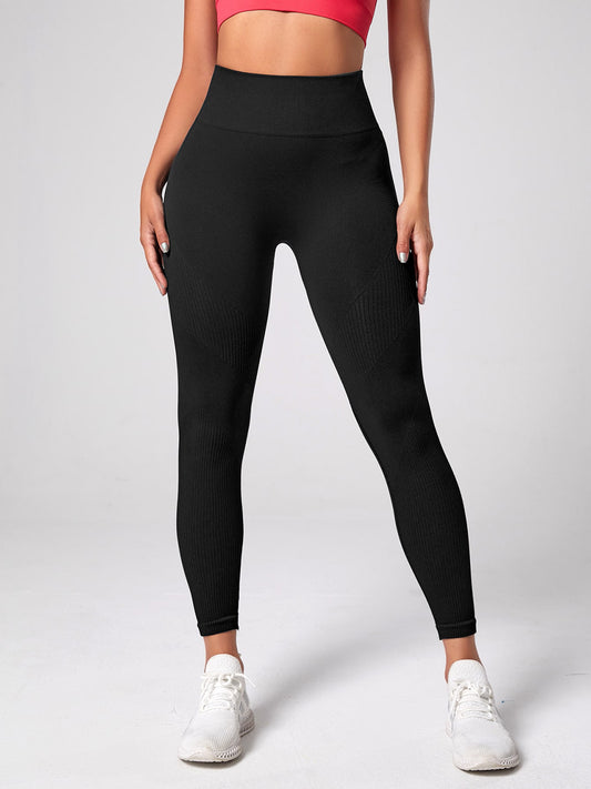 High Waist Active Leggings Trendsi