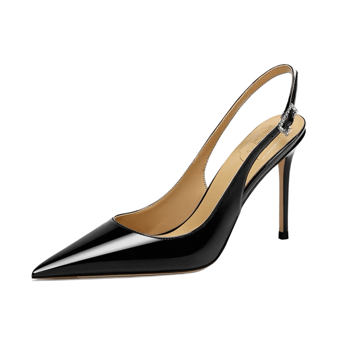 Radiant Grace Slingback Stiletto Heels