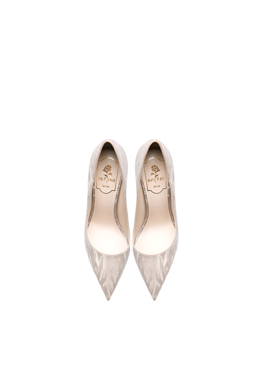 Radiant Sequin Luxe Stiletto Heels