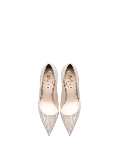 Radiant Sequin Luxe Stiletto Heels