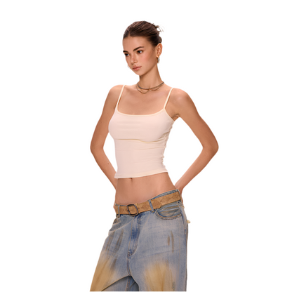 Chic Slim Fit Spaghetti Strap Tank