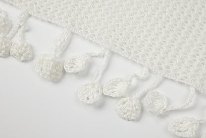 Summer Hollow Knit Hooded Sweater for Women