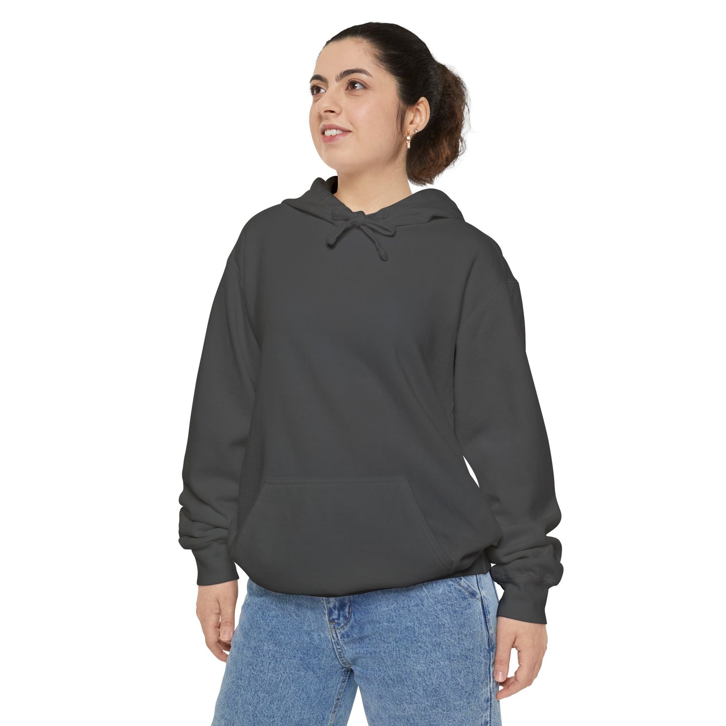 women casual loose oversized hoodie with graphic design