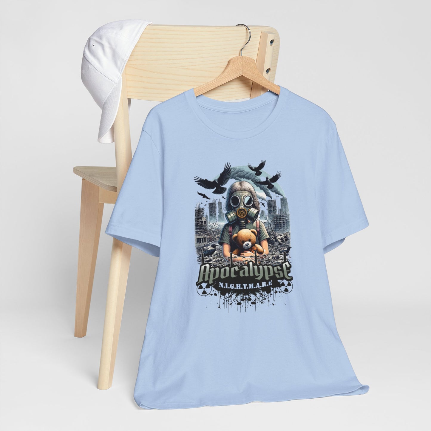 Apocalypse Nightmare Graphic T-Shirt with Dark Urban Design