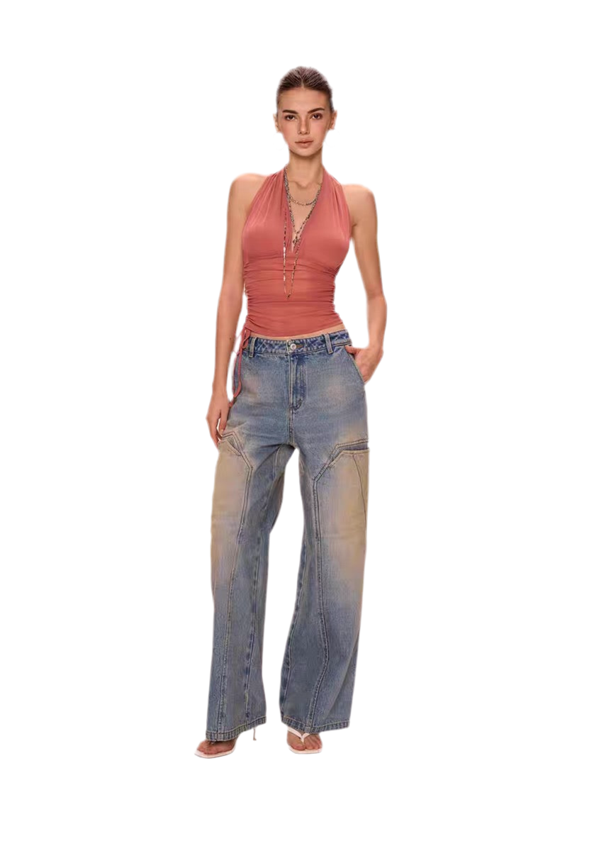 Allure Sheer Mesh Camisole Top