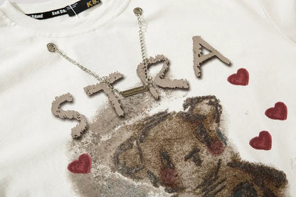 Heartcore Teddy Street Graphic Tee