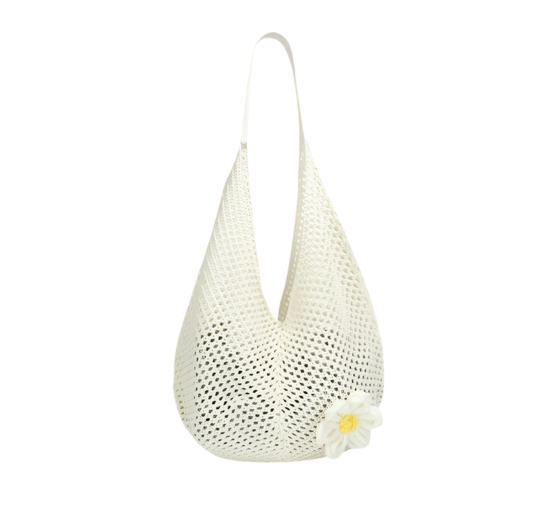 Stylish Woven Straw Tote Bag