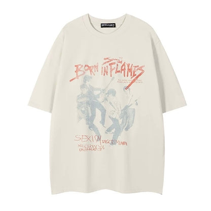 Born in Flames Band Tee