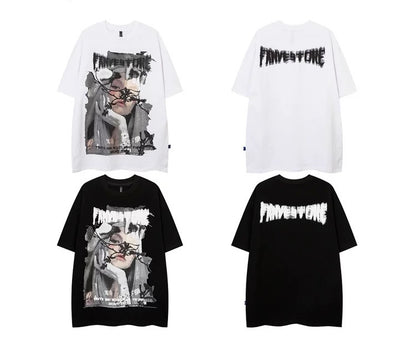 Gothic Bloom Front-Back Tee