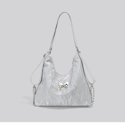 Adjustable Microfiber Crossbody Bag