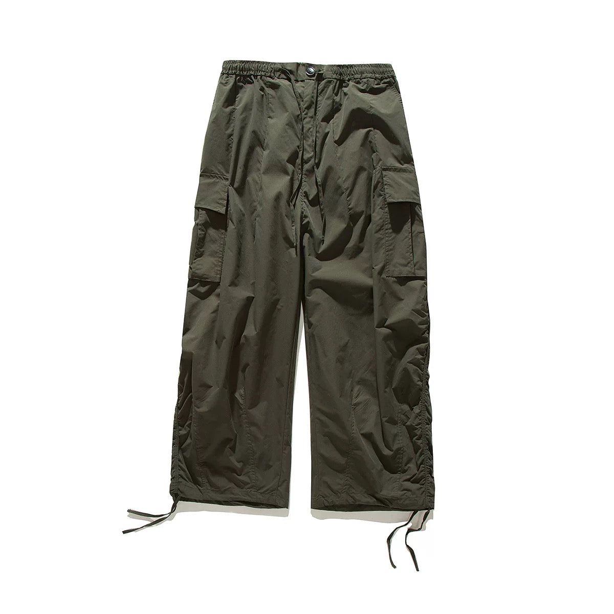 Outdoor Workwear Drawstring Cargo Pants