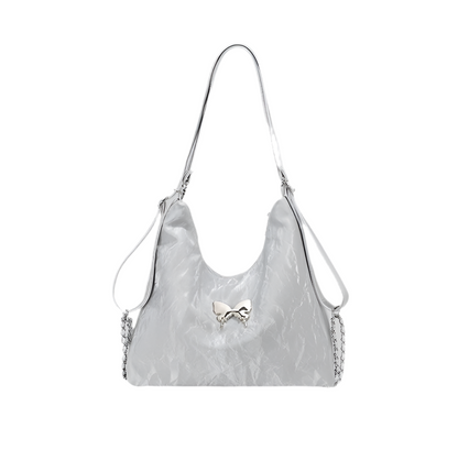 Adjustable Microfiber Crossbody Bag