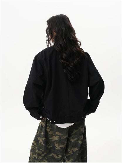 Urban Canvas Zip Harrington Jacket