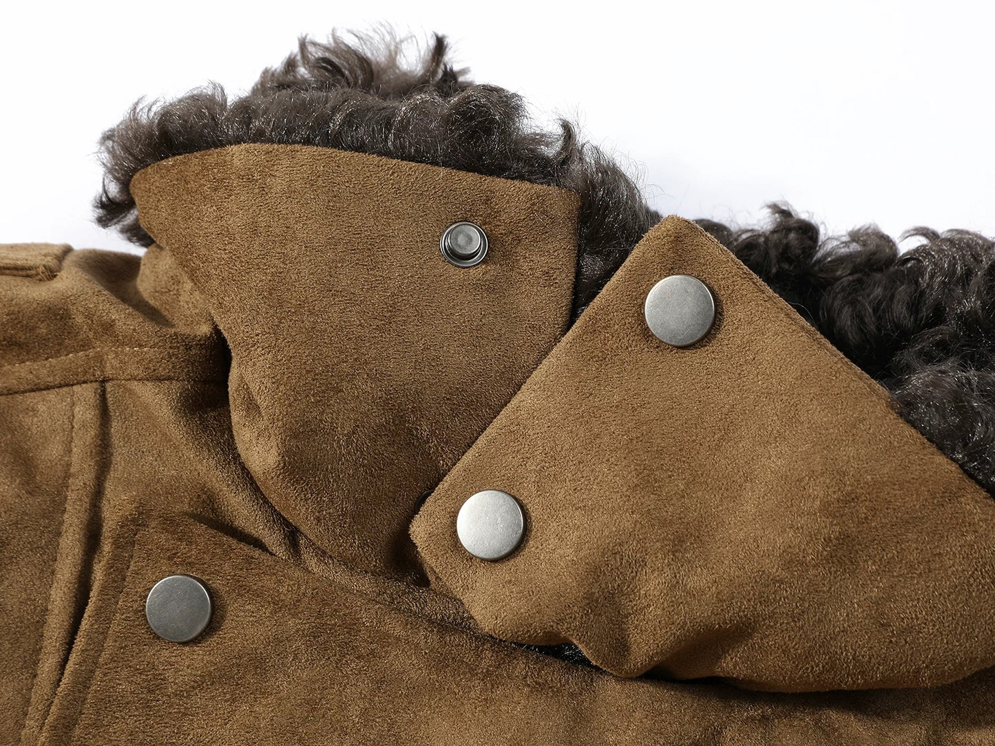 Alpine Luxe Shearling Suede Jacket