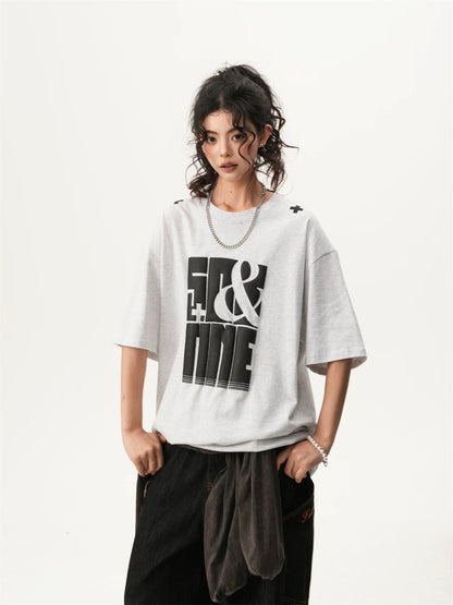 Ampersand Bold Letter Tee