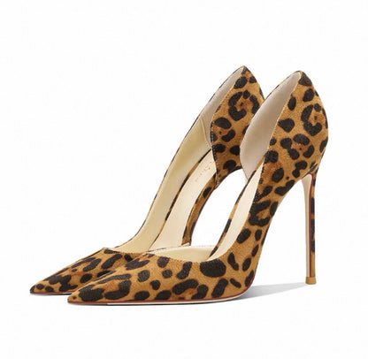 Fierce Leopard Print Stiletto Pumps