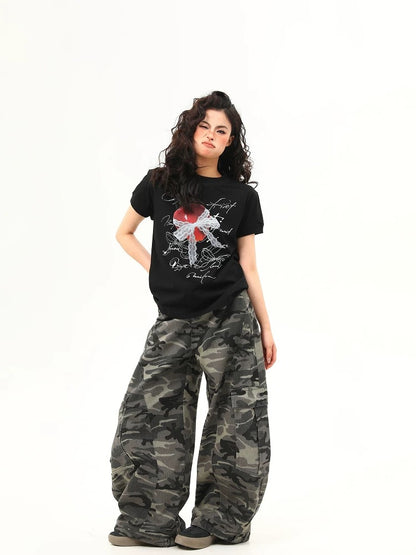 Vintage Dragon Graphic Street T-Shirt