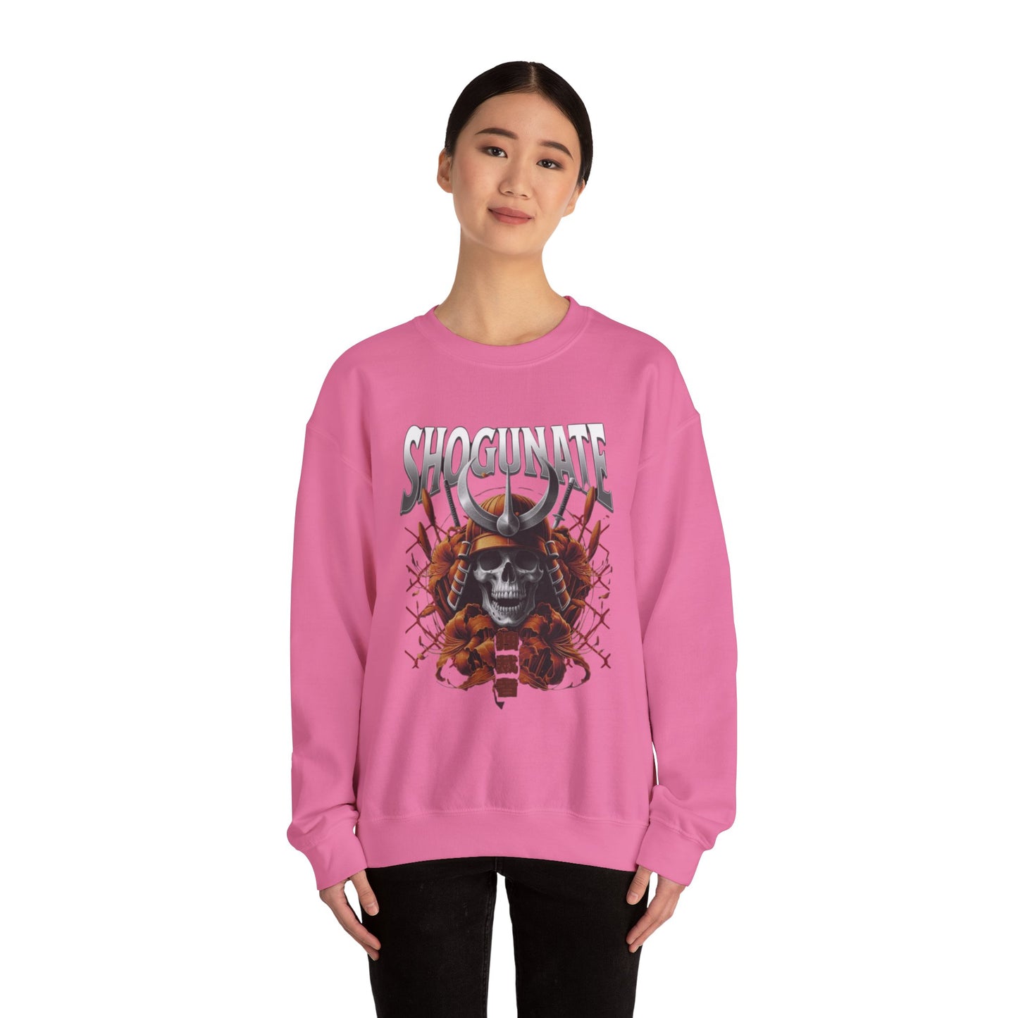 women casual crewneck sweatshirt with graphic design for everyday