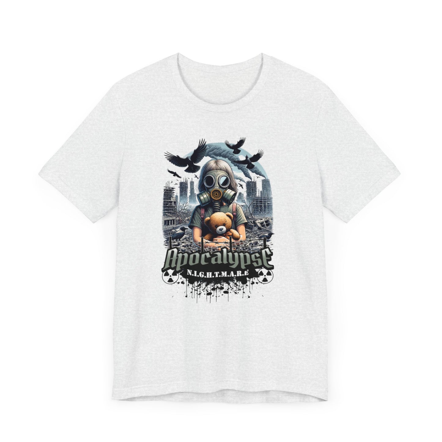 Apocalypse Nightmare Graphic T-Shirt with Dark Urban Design